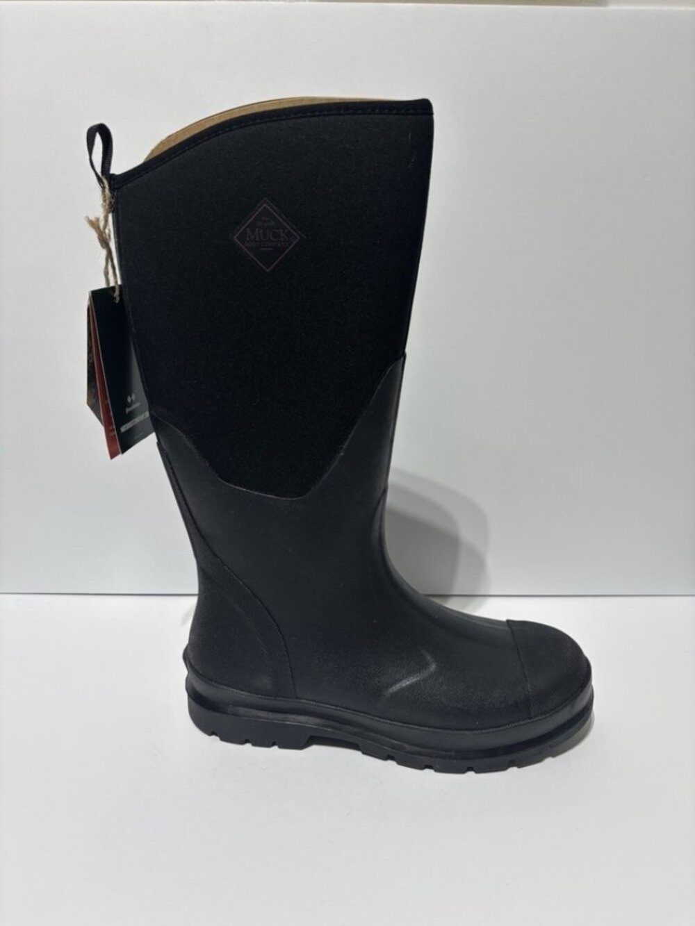 Muck Women’s Chore Tall Black Waterproof Winter Boots, Size 10 M